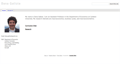 Desktop Screenshot of danagalizia.com