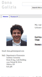 Mobile Screenshot of danagalizia.com